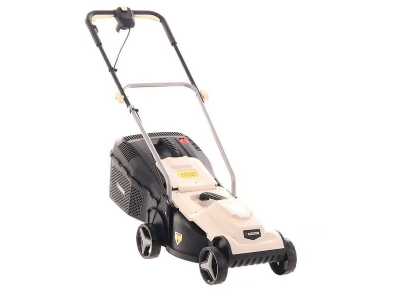 BlackStone B-ELM 32 - Tondeuse à gazon électrique - 1200W - Coupe de 32 cm