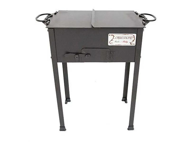 Cruccolini ELBA - Barbecue à bois et charbon en fer artisanal