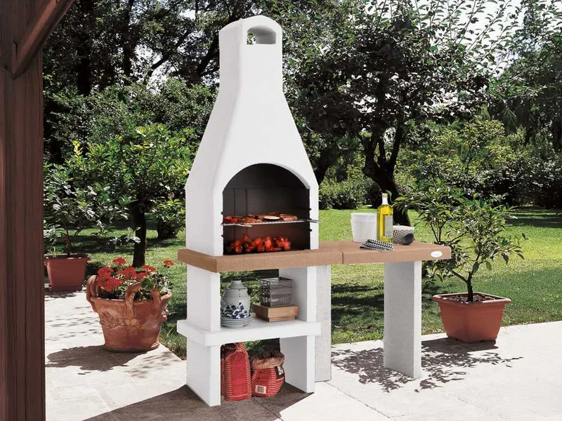 Palazzetti Gili XL - Barbecue en maçonnerie au charbon de bois