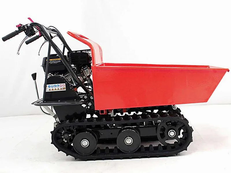 Brouette à chenilles AMA TAG300TD avec benne dumper - Charge 300 kg