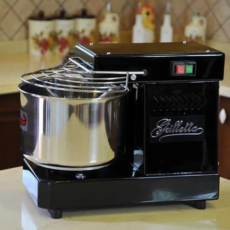 Pétrin à spirale électrique - Famag Grilletta IM 5 Color - Noire 5 kg - 8 L