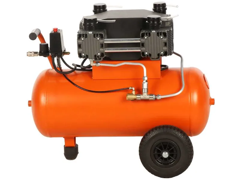 Italyco KP 50/3 OL - Compresseur d'air électrique monophasé silencieux - Oil-less - Moteur 3 CV - 50 l