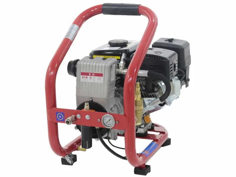 Motocompresseur thermique Airmec Micro 02/260 (260 lt/min) Loncin 118 cm3 essence