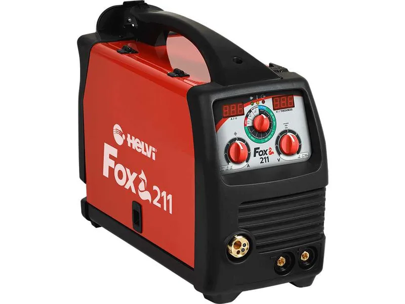 Helvi Fox 211 Digitale - Poste à souder inverter à fil - mig-mma-tig - gaz/no gaz