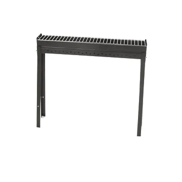 Mille BBQ-80 Classic - Grille pour brochettes à charbon - 80x15 cm