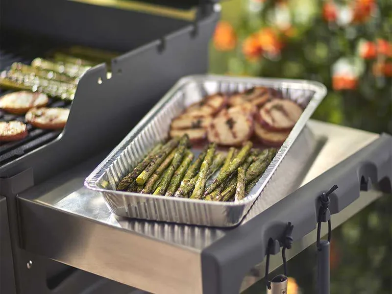 Barquette en aluminium Weber - 5 pièces