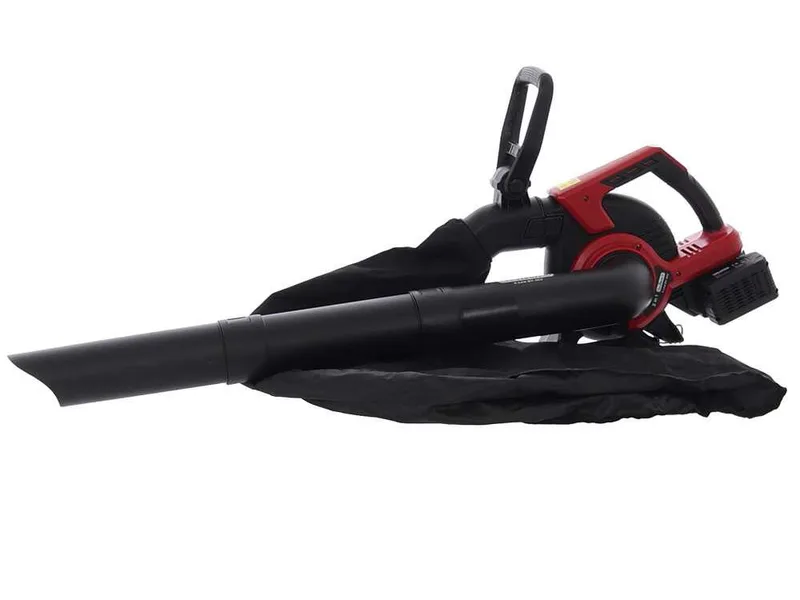 GeoTech X-Line BV-40V - Souffleur-aspirateur à batterie - 2 × 20 V 5 Ah
