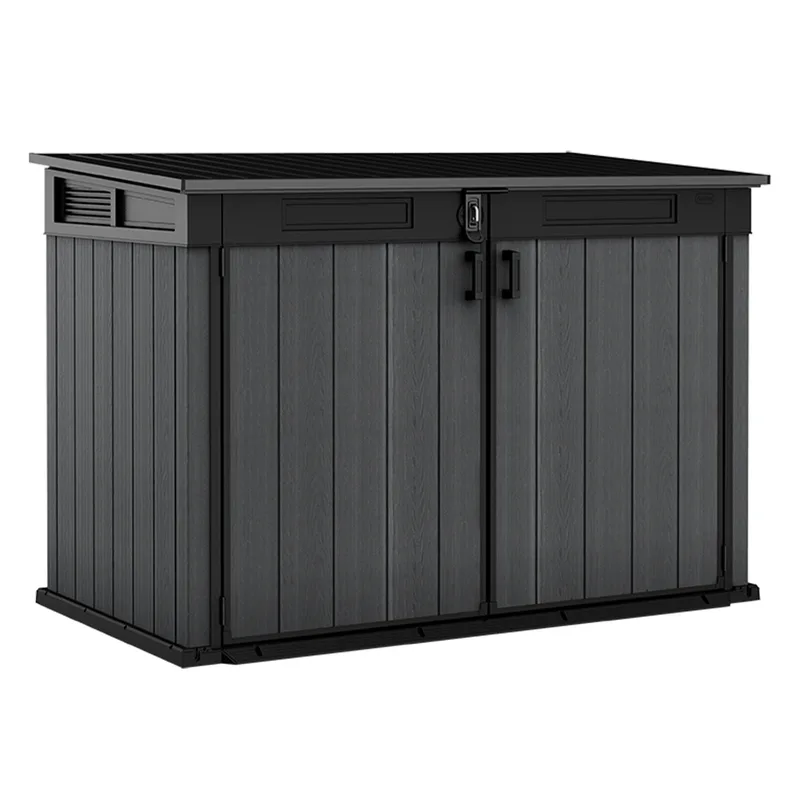 Keter Cortina Mega - Coffre de rangement de jardin - 190,5 x 109 x 132,5 cm