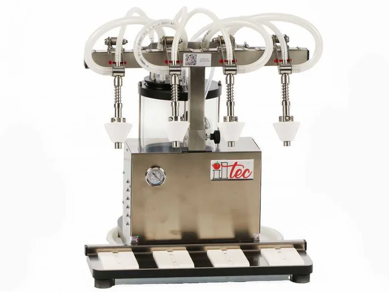 Il-Tec Ultrafiller 4 Tomate - Remplisseuse à dépression électrique pour liquides denses