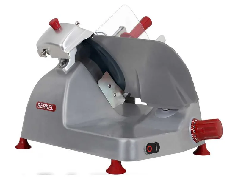 Berkel Pro Line XS25 Total Grey - Trancheuse avec lame en acier chromé de 250 mm