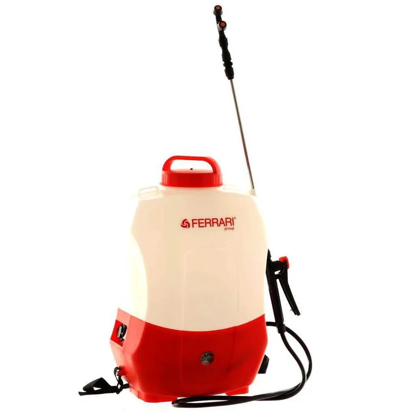 Pulvérisateur à dos avec batterie au lithium Ferrari Group 16L - batterie au lithium 12V 8Ah