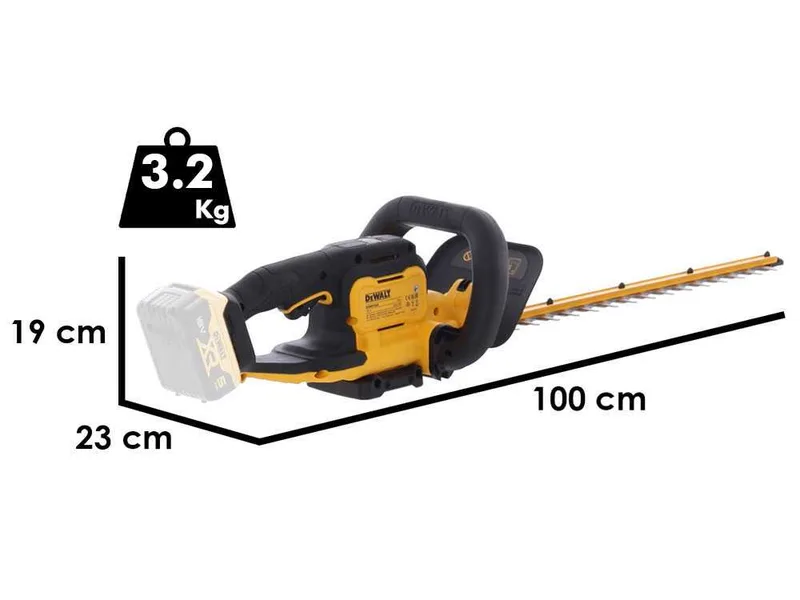 DeWalt DCMHT562N-XJ - Taille-haie à batterie - 18 V - Lame de 55 cm
