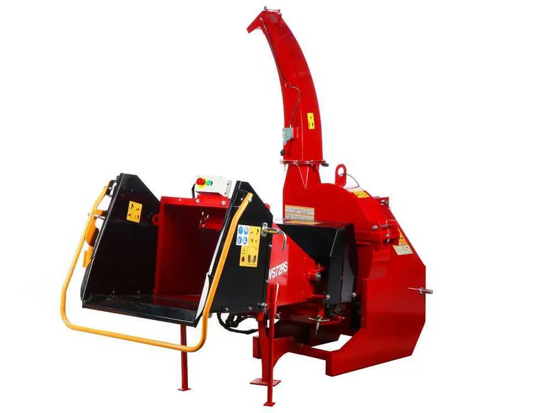 GeoTech Pro WS72RS - Broyeur de branches à tracteur - Avec rouleau d'entraînement à contrôle hydraulique