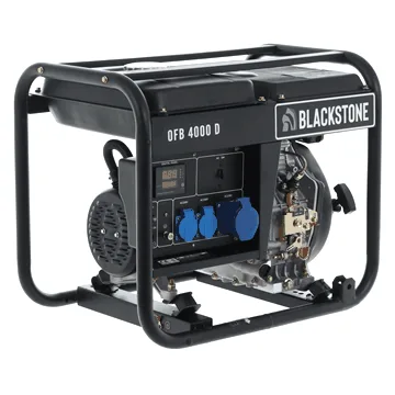 BlackStone OFB 4000 D - Groupe électrogène monophasé diesel - Puissance nominale 3.1 kW