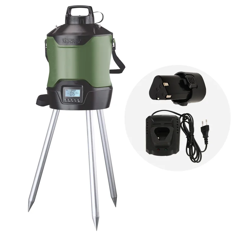 Stocker Geyser 12L - Nébuliseur anti-moustiques de jardin à batterie - 12 Litres - 12 V 2.5 Ah