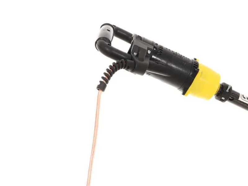 Peigne vibreur à batterie AgriEuro asteras cf carbon perche en carbone