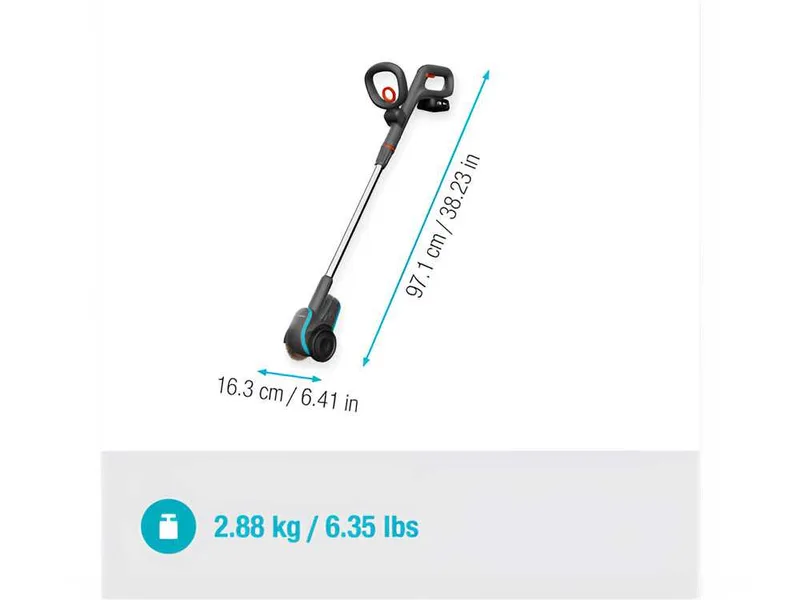 Gardena EasyWeed 1800/18V P4A - Nettoyeur de joints à batterie - 18V 2Ah