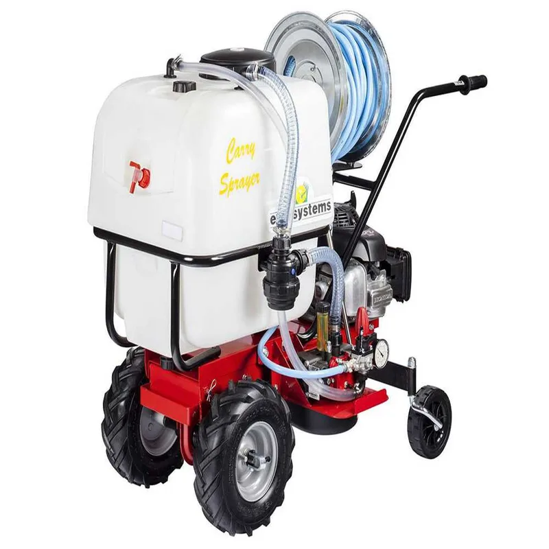 Eurosystems Carry Sprayer - Motopompe d’irrigation automotrice sur roues - 120L