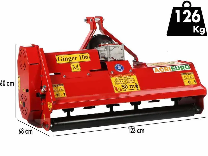 Premium Line GINGER 106 M - Broyeur pour tracteur - Série légère