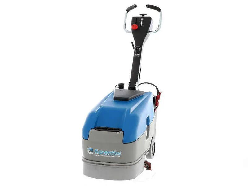 Fiorentini Delux 350 - Autolaveuse à batterie - 3 en 1 : lave, sèche et aspire
