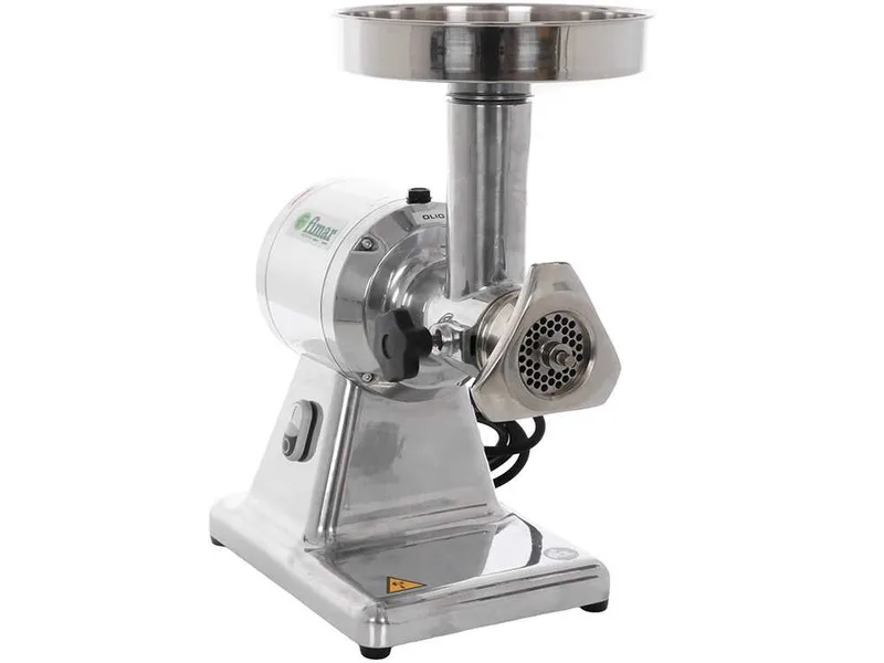 Fimar TC12S - Hachoir à viande électrique - 230V - 1CV - Groupe de hachage INOX - Sans inverseur de marche