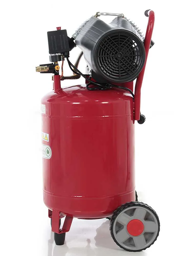 GeoTech AC50V-10-30VC - Compresseur d'air électrique sur chariot vertical - Moteur 3 CV - 50 L air comprimé
