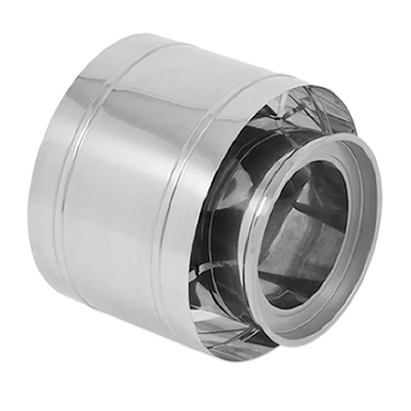 Opsinox conduit de cheminée en acier inoxydable 180mm avec chapeau de terminaison contre les vents descendants forts KAW
