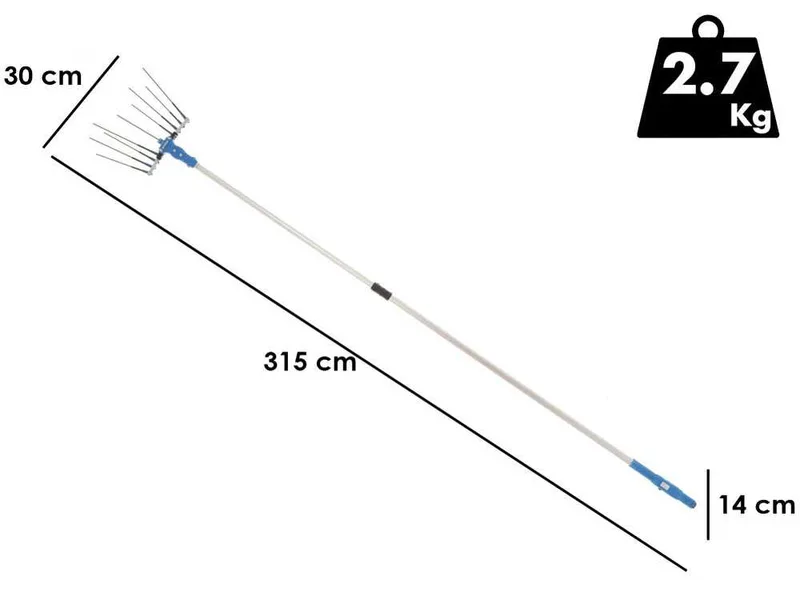 Peigne vibreur électrique Paterlini OLIVELOX BA 3 - 12V - de 2 à 3 m
