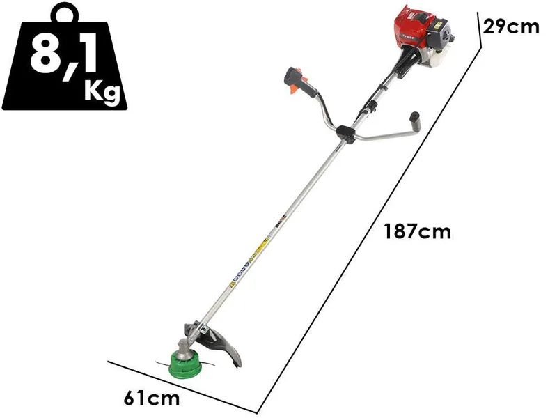 KAAZ KV 450 W - Débroussailleuse thermique - Moteur Kawasaki TJ 45 E