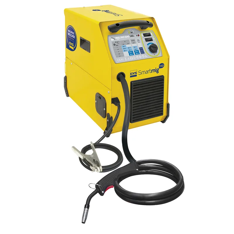 Gys smartmig 142 - Poste à souder traditionel à transformateur (mig/mag: gaz, no gaz) - à courant continu (DC)