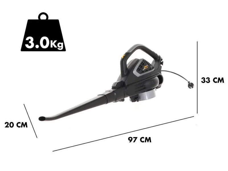 Alpina ABL 2.6 E - Souffleur aspirateur à feuilles électrique