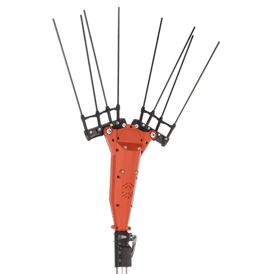 Stocker E-51 21V - Peigne vibreur à batterie avec perche télescopique de 235 à 315 cm - 4 Ah 21V