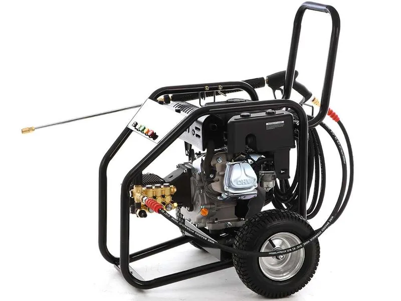 GeoTech Pro PWP 17/275 ZW - Nettoyeur haute pression thermique - 275 bar - Moteur Loncin à essence 420cm³