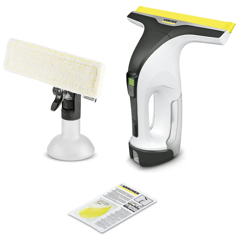 Kärcher WV 4-4 Plus - Nettoyeur de vitres sans fil - Aspirateur à vitres portable - 4 V