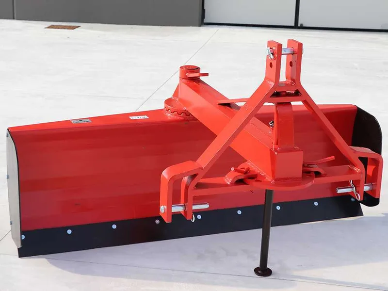 Lame niveleuse pour tracteur AgriEuro LLP200 - Série Lourde - pivot d'attelage et lame rotatifs