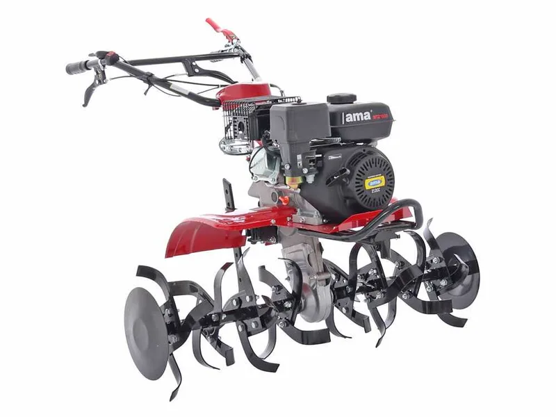AMA MTZ100G - Motobineuse à essence 7 CV - Moteur de 212 cm3
