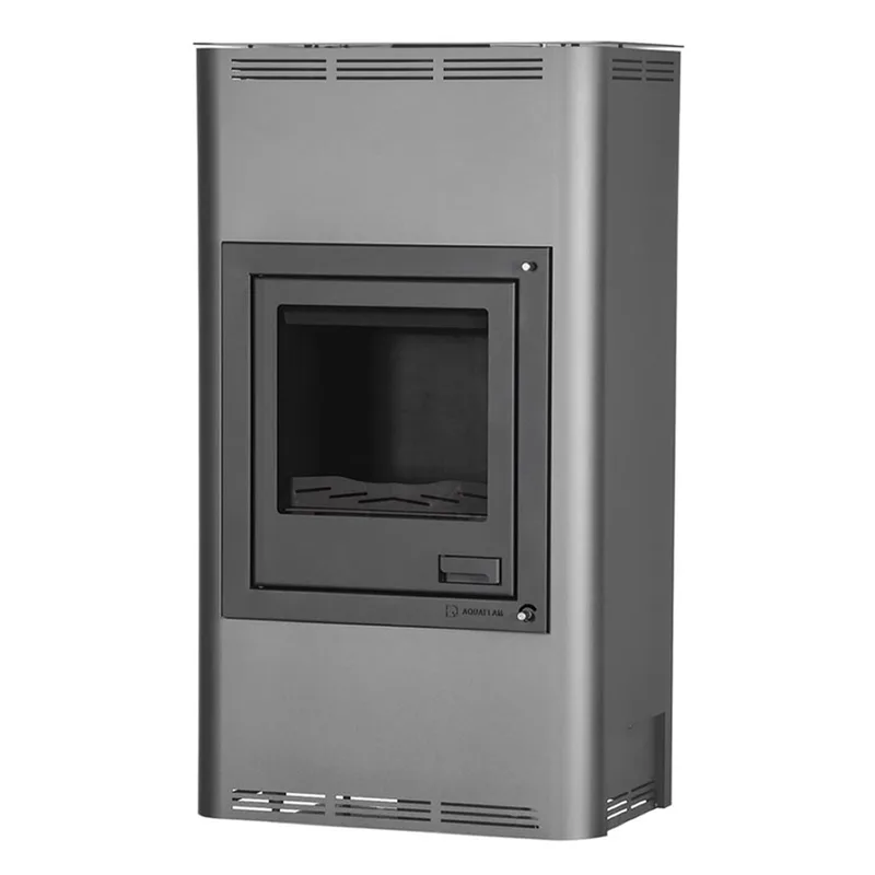 Aquaflam 17 Basic Poêle à bois hydraulique Gris