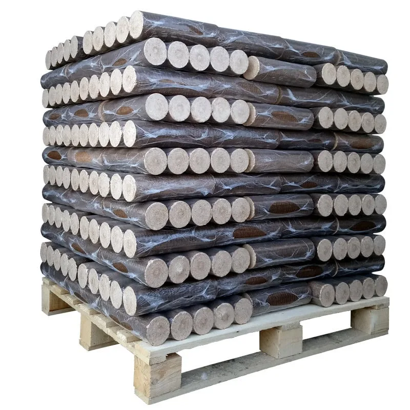 Bûches de bois densifié – 1 Feuillus – Palette de 960 Kg