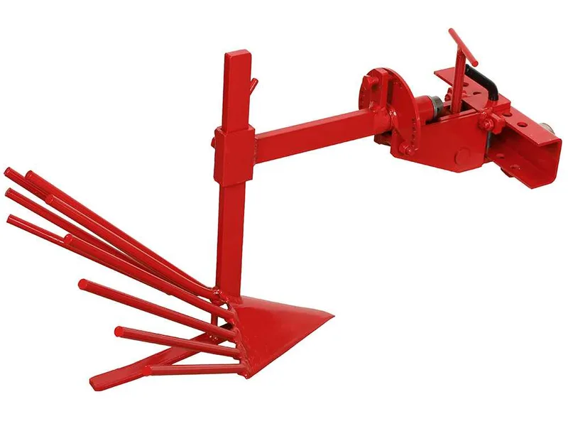 Arracheuse de pommes de terre AP-5 avec attache rapide réglable et barre porte-outils - Pour motoculteurs de 6 à 10 CV