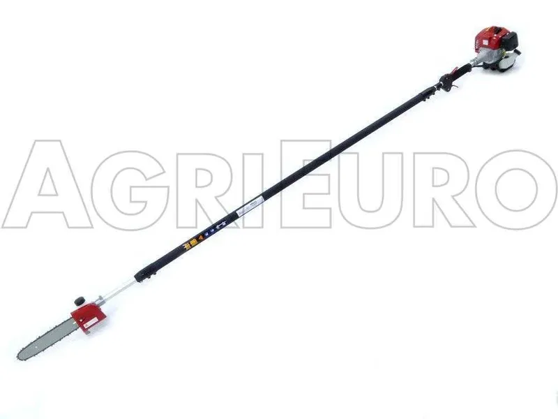 Perche élagueuse GeoTech Pro PP 270 EVO moteur thermique sur perche télescopique