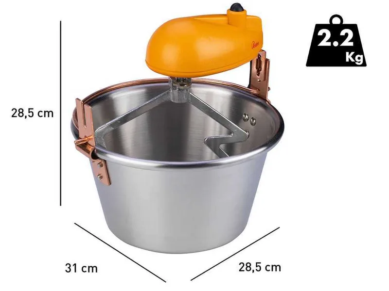 Ardes AR2481 POLENTINOX - Chaudron électrique en acier Inox - 3,5L - 15W