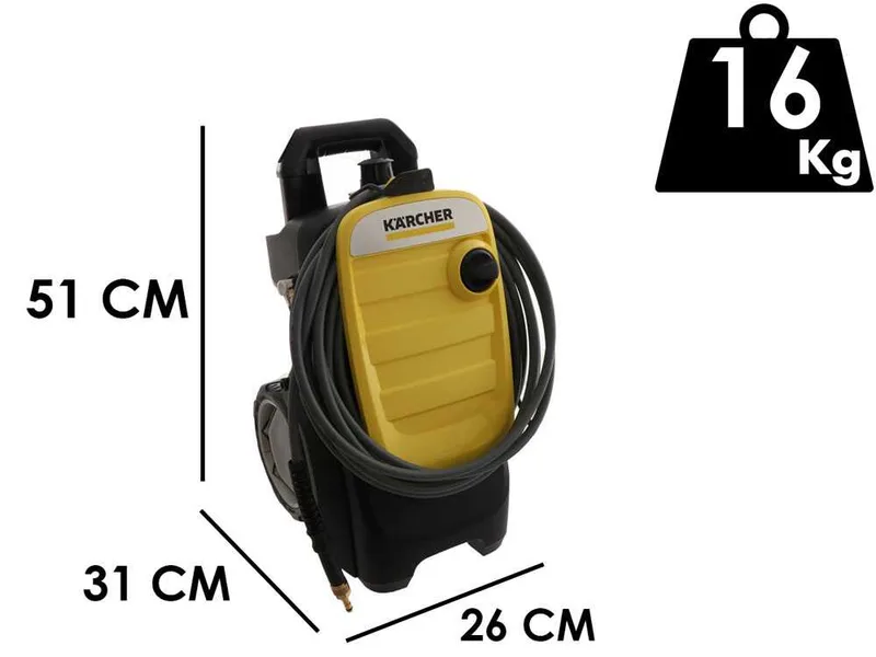 Nettoyeur haute pression à eau froide Karcher K7 Compact - 600 lt/h - 180 Mbars