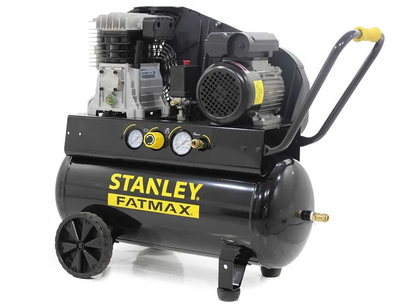 Stanley Fatmax B 255/10/50 - Compresseur d'air électrique monophasé à courroie - Moteur 2 CV - 50 L