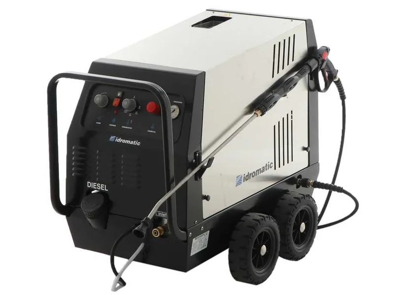 Idromatic Astra 150.15 - Nettoyeur haute pression à eau chaude professionnel - triphasé - 150 bar - 900 l/h