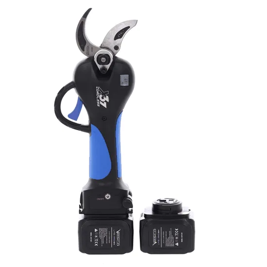 VESCO X37 - Sécateur électrique à batterie - 2x 21,6 V 2,5 Ah - Diamètre de coupe 37 mm