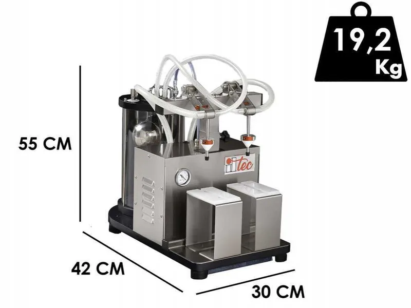 Il-Tec Ultrafiller 2 Mignon - Remplisseuse à dépression électrique pour liquides alimentaires