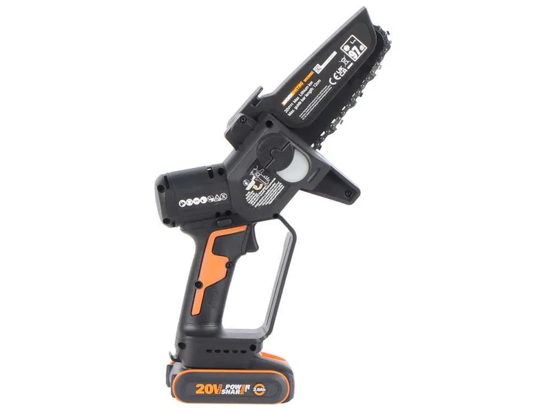 Worx Nitro WG325E - Élagueuse sur batterie + perche de rallonge
