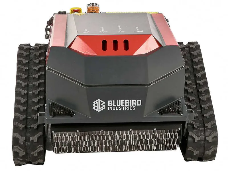 Blue Bird E-FM 24-60 - Robot débroussailleur à chenilles à batterie - 80 V/50 Ah - Radiocommandé