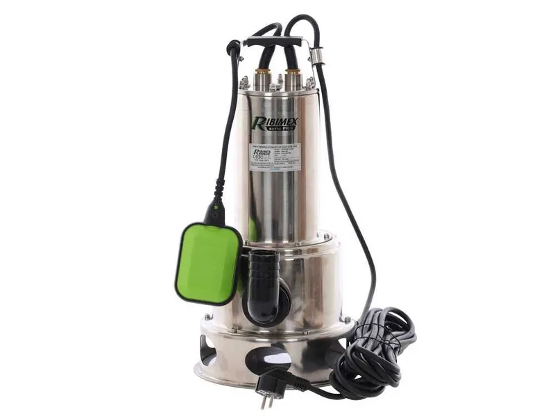 Ribimex PRPVC552V - Pompe submersible électrique pour eaux chargées - 550 W