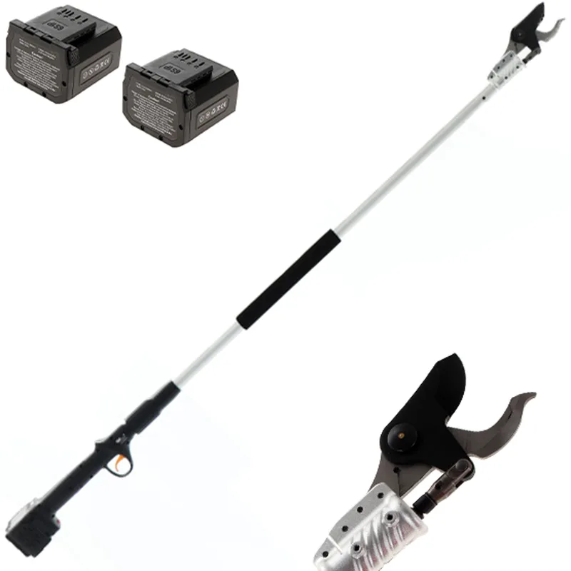 Volpi KV151 - Sécateur électrique sur perche - 2x21.6V 4Ah - Diamètre de coupe 38 mm